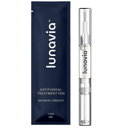 Lunavia Antifungal Pen – Cures Most Athlete’s Foot, Jock Itch, and Ringworm - 25% Undecylenic Acid with added Tea Tree, Jojoba, Clove Bud Oils & Aloe - 1-Pack Twist Pen (3ML Volume)