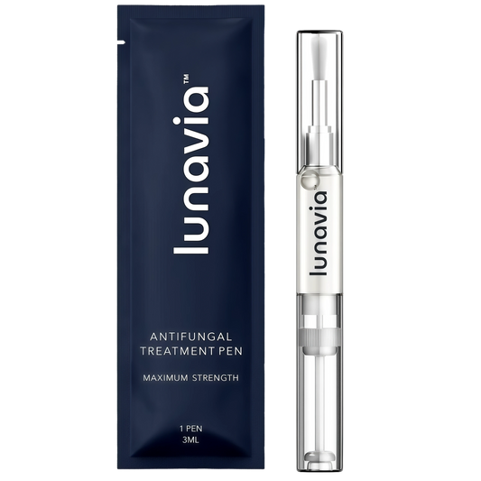 Lunavia Antifungal Pen – Cures Most Athlete’s Foot, Jock Itch, and Ringworm - 25% Undecylenic Acid with added Tea Tree, Jojoba, Clove Bud Oils & Aloe - 1-Pack Twist Pen (3ML Volume)